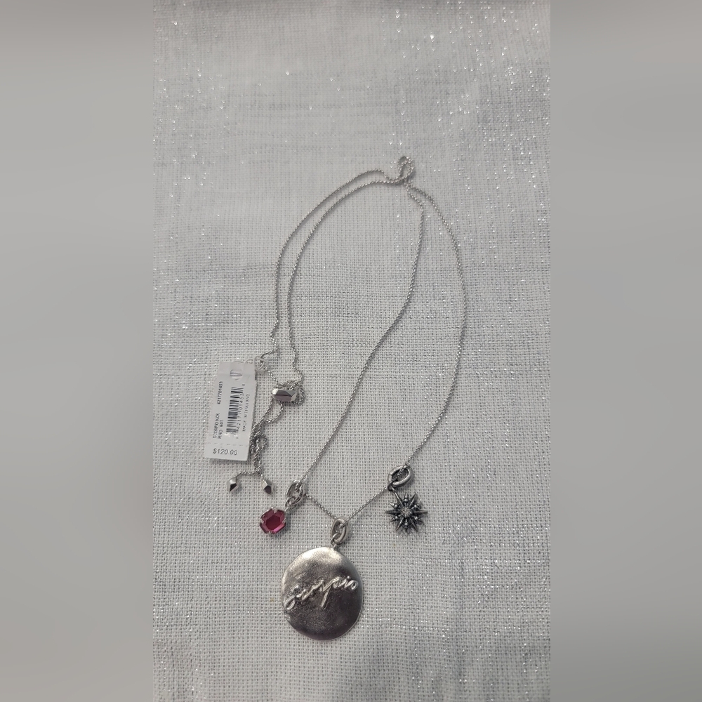 Elegant Adjustable Kendra Scott Scorpio Pendant Necklace